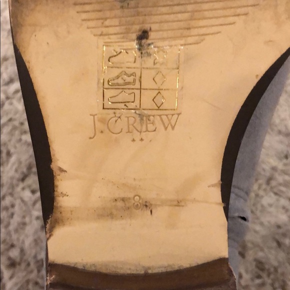 J. Crew Sawyer Gray Suede Leather Ankle Booties - Picture 8 of 8